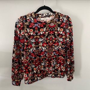 Cozy LOFT dress top. Size small.